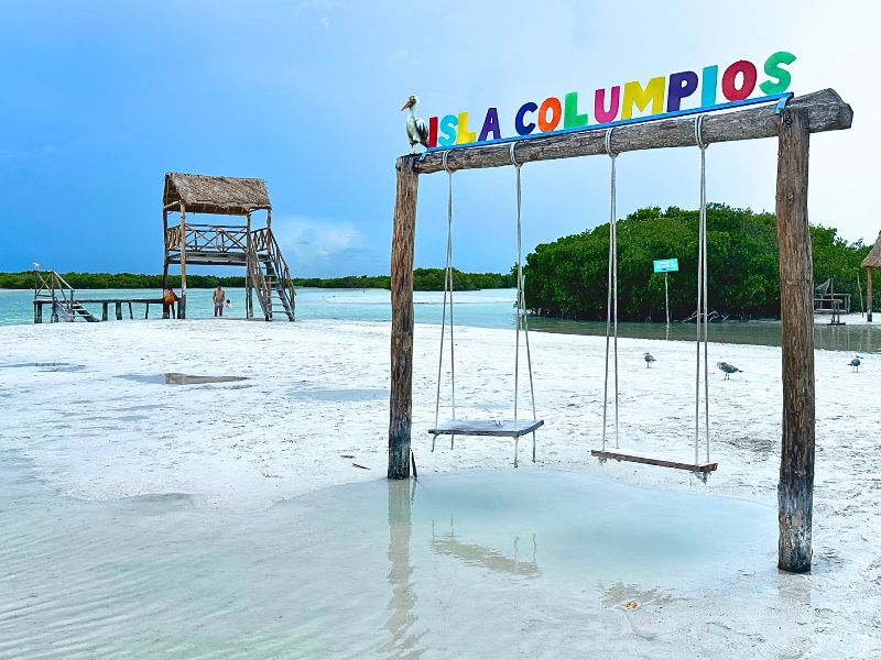 isla columpios yucatan mexico