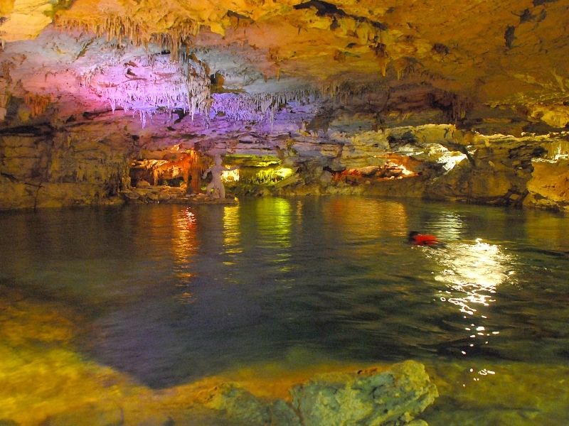 cenote san ignacio underground cave pool | merida cenote 
